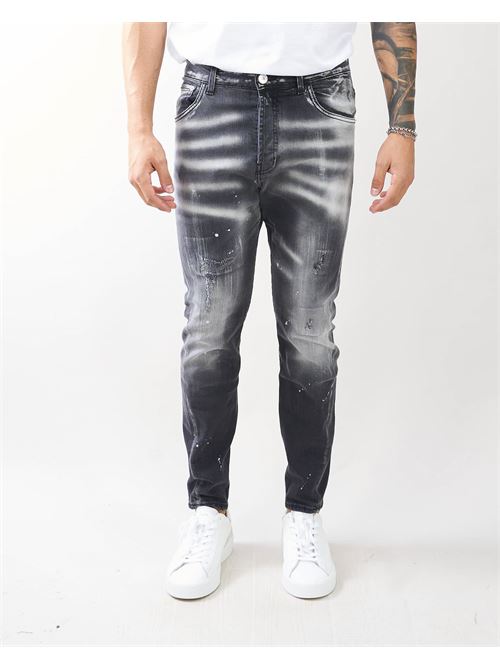 Five pockets jeans with breaks Yes London YES LONDON | Jeans | XJ310199
